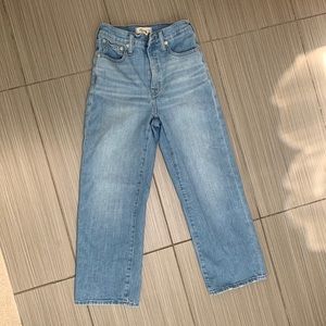 Madewell Slim Wide Leg Crop